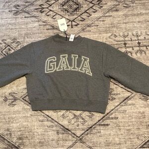 Gap x Cult Gaia cropped sweatshirt women’s small